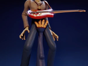 Murdoc Clint Eastwood Gorillaz 3D Print Model