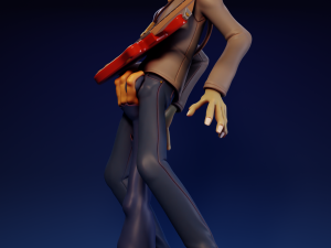 Murdoc Clint Eastwood Gorillaz 3Dプリントモデル