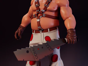 달콤한 치아 트위스트 메탈 3D 프린트 모델