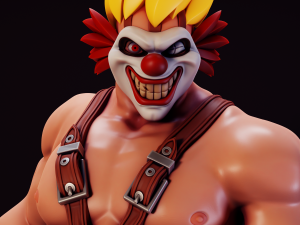 Sweet Tooth Twisted Metal 3D-printmodel