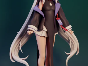 Arquivo Azul Sunohara Kokona Modelo de Impressão 3D