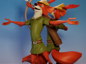 Disneys Robin Hood Robin Hood 3D Print Model