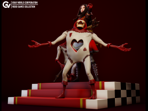 Alice Royal Suit Alice Madness Returns Modello di stampa 3D