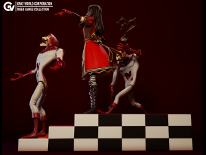 Alice Royal Suit Alice Madness Returns Modello di stampa 3D