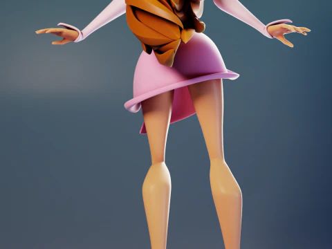 Flora Fairy Form Winx Club 3D Print Model