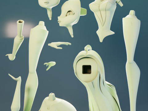 Flora Fairy Form Winx Club 3D Принт Модель
