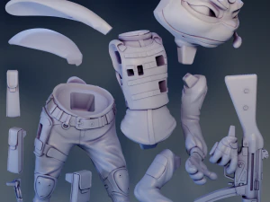 Judy Hopps SWAT Zootopia 3D Print Model