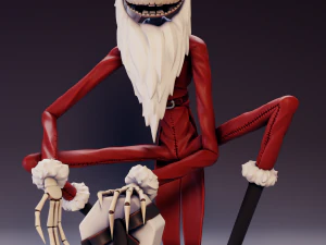 Traje de Papá Noel Jack Skellington Pesadilla antes de Navidad Modelo de impresión 3D
