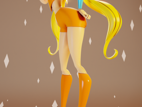 Stella Fairy Form Winx Club 3D Print Model
