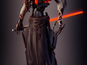 Lord Starkiller STAR WARS - The Force Unleashed 3D 프린트 모델