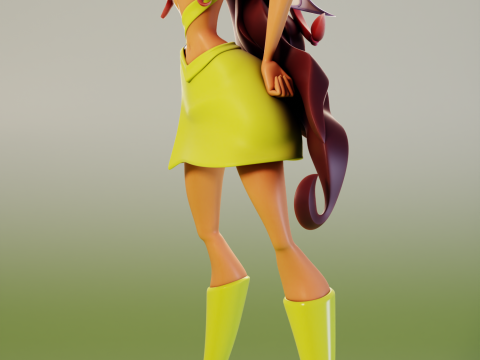Layla Fairy Form Winx Club 3D printmodel