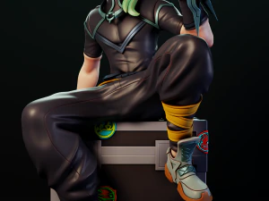 Liga Legenda Ezreal Heartsteel Model Cetak 3D