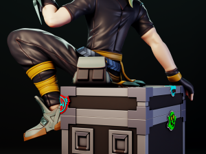 Ezreal Heartsteel League of Legends Modèles 3D en vedette