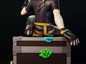 Ezreal Heartsteel League of Legends Modèles 3D en vedette