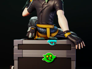 Ezreal Heartsteel League of Legends 3D Print Model