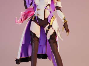 Elysia Honkai Impact 3rd 3Dプリントモデル