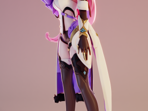 Elysia Honkai Impact 3rd Modelo de impresión 3D