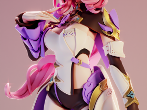 Elysia Honkai Impact 3rd Modelo de impresión 3D