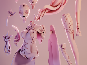 Elysia Honkai Impact 3rd Modelo de impresión 3D