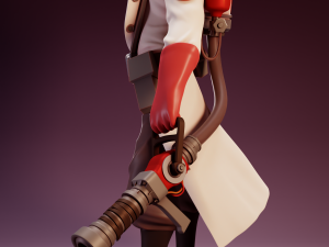 Buff Medic Team Fortress 2 3D 打印模型