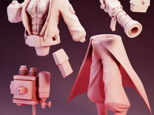 Buff Medic Team Fortress 2 3D 打印模型