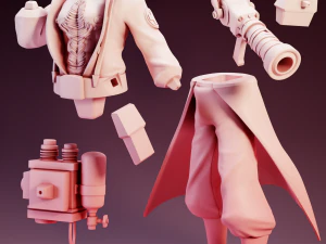 Buff Medico Team Fortress 2 Modello di stampa 3D