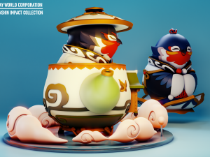 Tubby and Chubby - Genshin Impact 3D 打印模型