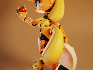 Harvest Bot Apple J8 - My Little Pony 3D Print Model