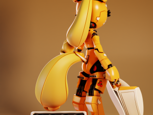 Harvest Bot Apple J8 - My Little Pony Model Cetak 3D