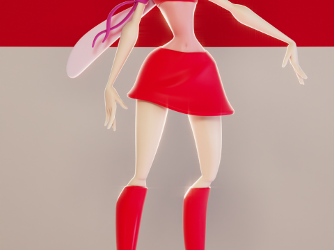 Musa Fairy Form - Winx Club 3D Print Model