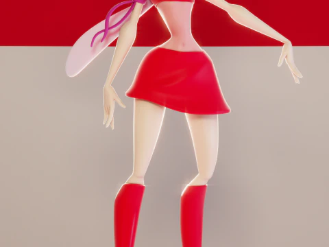 Musa Fairy Form - Winx Club 3D Print Model