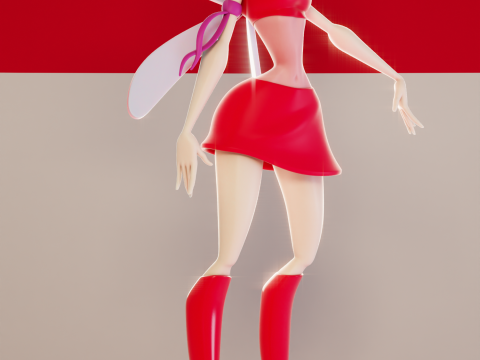 Musa Fairy Form - Winx Club Modèles 3D en vedette