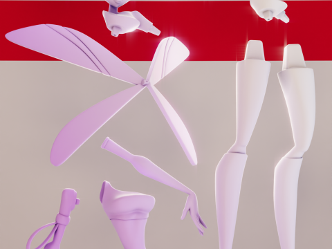 Musa Fairy Form - Winx Club Modèles 3D en vedette