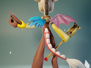 Discord Chibi - My Little Pony 3D Print Model