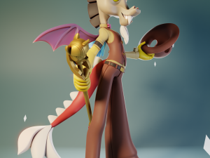 Discord Chibi - My Little Pony Modelo de Impressão 3D