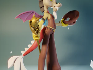 Discord Chibi - My Little Pony 3D Print Model