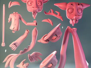 Discord Chibi - My Little Pony 3D Print Model