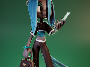 Queen Chrysalis Chibi - MLP 3D Print Model