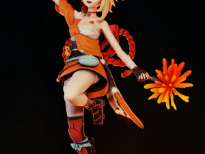 Yoimiya - Genshin Impact 3D Print Model