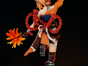Yoimiya - Genshin Impact 3D Print Model