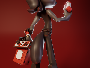Sombra Chibi - My Little Pony Modèles 3D en vedette