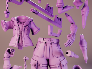 Sora - Kingdom Hearts Modèles 3D en vedette