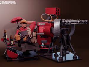 Rancho Relaxo - Team Fortress 2 3D 프린트 모델