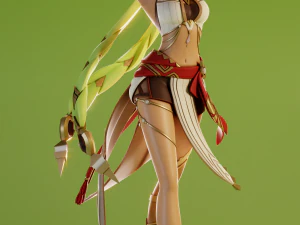 Eremite Floral Ring-Dancer - Genshin Impact 3D Print Model