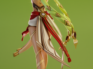 Eremite Floral Ring-Dancer - Genshin Impact 3D-Druckmodell