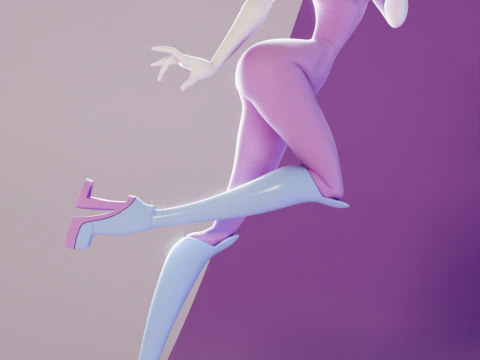 Tecna Fairy Form Winx Club 3D Print Model