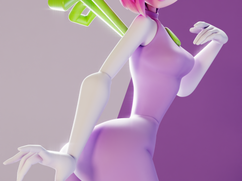 Tecna Fairy Form Winx Club 3D Принт Модель