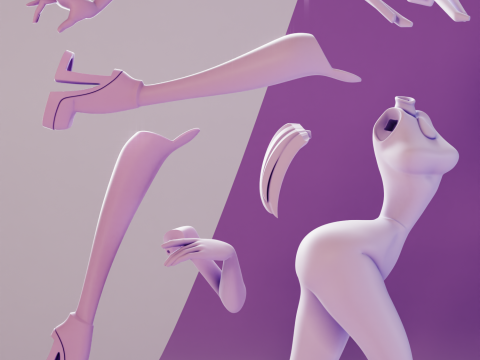 Tecna Fairy Form Winx Club 3D Принт Модель