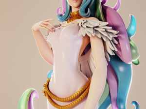 Princess Celestia - My Little Pony 3D 打印模型
