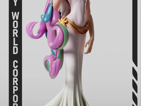 Princess Celestia - My Little Pony 3D Print Model